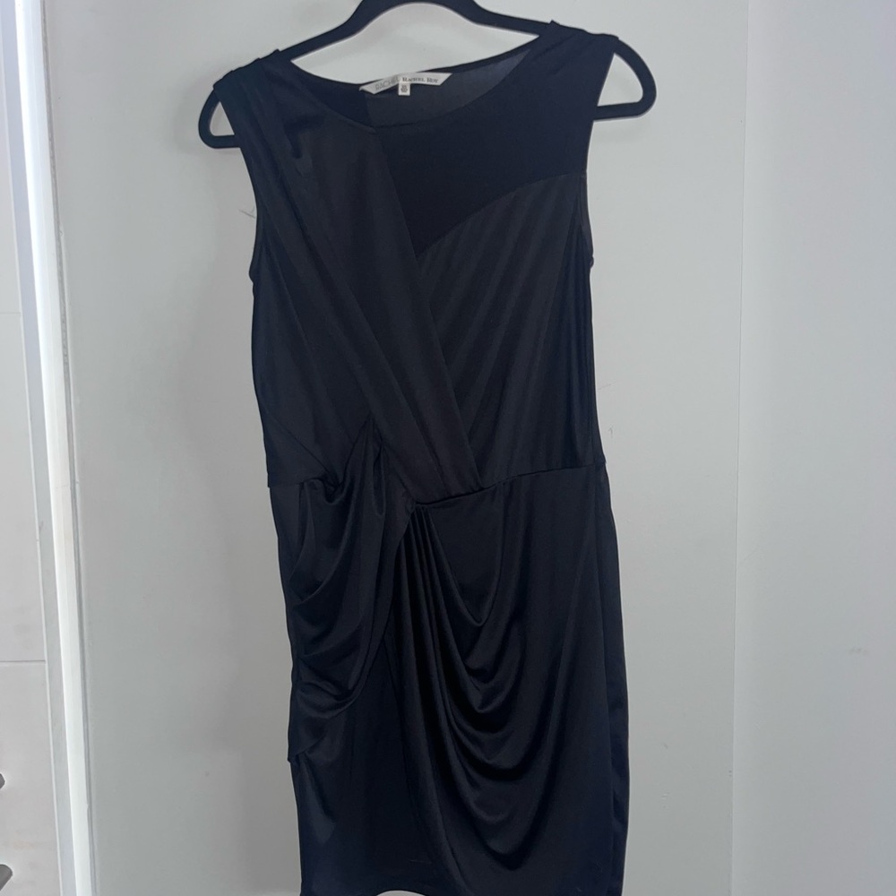 RACHEL Rachel Roy Black Sheath Mini Dress